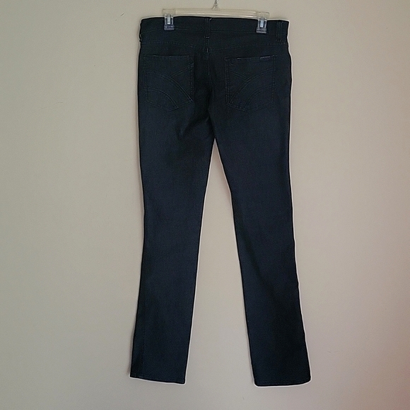 Seven for All Mankind straightleg black denim jeans - Picture 5 of 9
